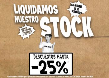 MILAR LIQUIDAMOS NUESTRO STOCK FEBRERO 2025