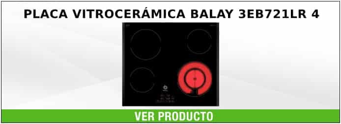 Vitrocerámica Eléctrica Balay 3EB721LR Biselada 4 Fuegos